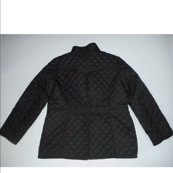 Lucky BRAND Black Quilted Insulated Barn Jacket - Picture 6 of 7